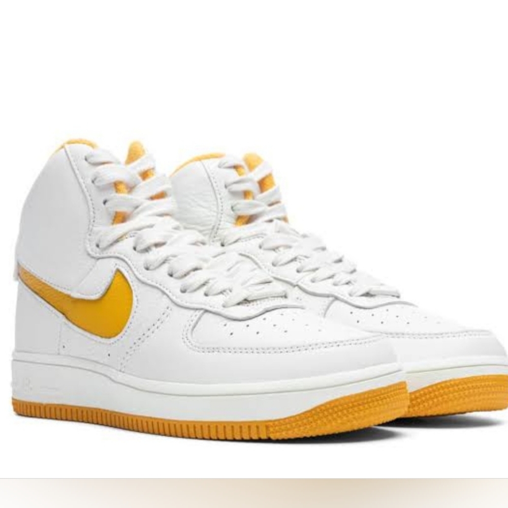 Nike Air Force 1 High SculptPhantom Yellow Ochre (Women's) Like NEW with Box